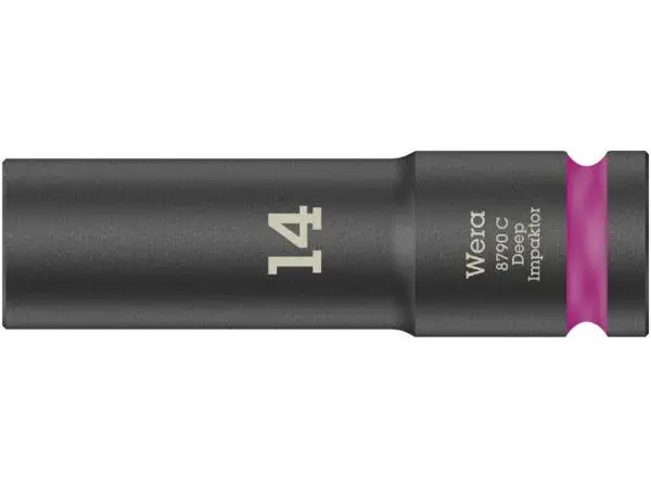 Wera 004831 Nástrčná hlavice 1/2" šestihran 14 mm typ 8790 C Impaktor Deep