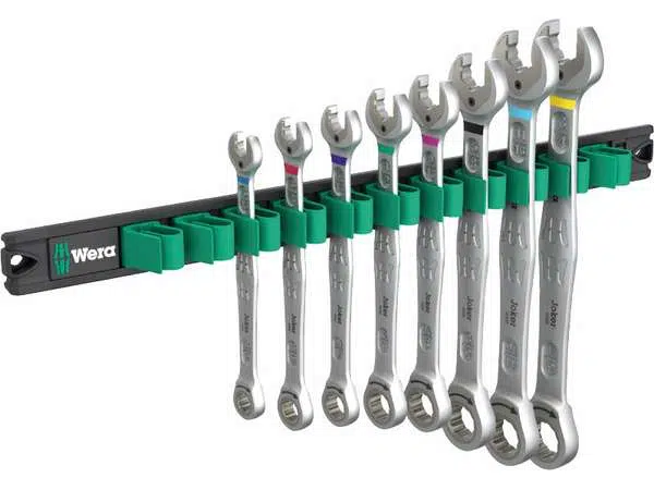 Wera 020016 Očkoploché ráčnové klíče 5/16 ÷ 3/4" 6000 Joker Imperial 1 na magnetické liště