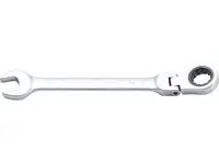 BGS Technic BGS 6718 Očkoplochý klíč 18 mm s ráčnou, kloubový