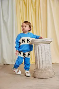 Mini Rodini Dětské bavlněné tepláky Mini Rodini Panther