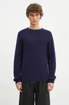 Vlnený sveter Norse Projects Birnir Brushed Lambswool