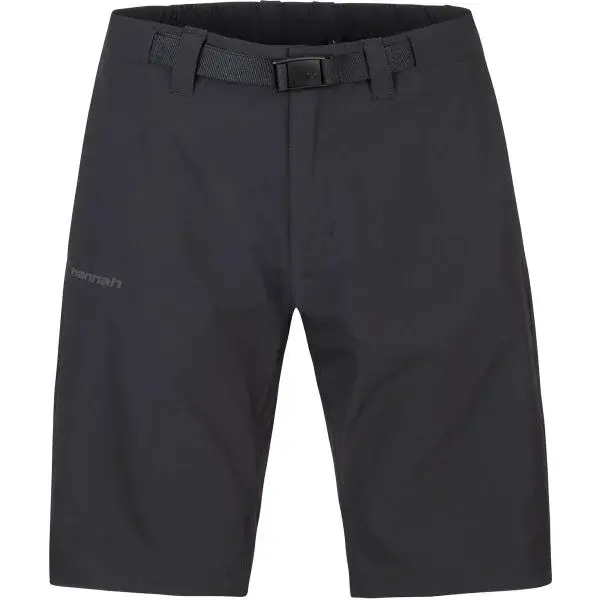 Hannah BINDERS SHORTS Pánske technické šortky, čierna, veľkosť