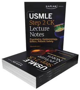 USMLE Step 2 CK Lecture Notes, Eleventh Edition: 5-Book Clinical Review (2026-2027) - Kaplan Medical
