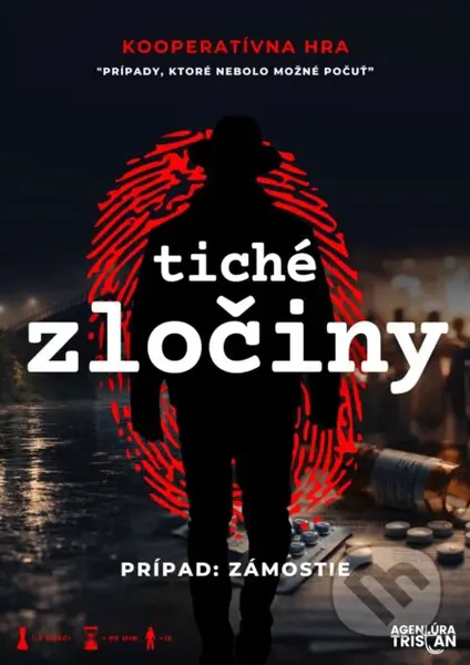 Spoločenská hra tiché zločiny - PRÍPAD: ZÁMOSTIE - hra z kategorie Hry pro náročné