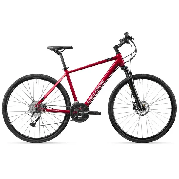 Pánské crossové kolo Cyclision Zodin 3 MK-II 28" M/S (17", 150-170 cm) Red Soul
