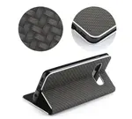 Flipové pouzdro Forcell Luna Carbon pro Samsung Galaxy A33 5G, černá