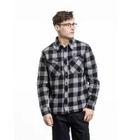 Meatfly pánská košile Hunt 2.0 Premium Black | Černá | Velikost XL | 100% bavlna