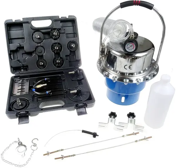 Sada na odvzdušnění brzdové soustavy a hydraulické spojky, pneumatická - QUATROS QS16811