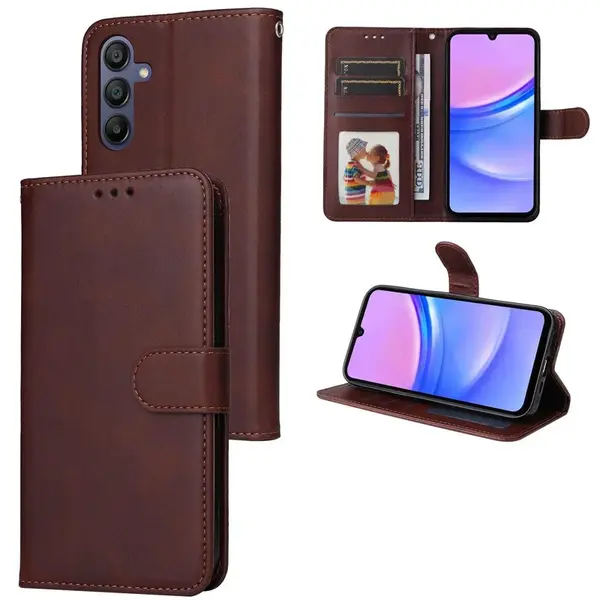 Magnet Case, Samsung Galaxy A16, hnědý