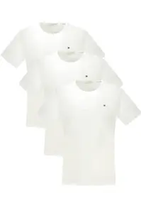 TOMMY HILFIGER SHORT SLEEVE T-SHIRT MEN WHITE