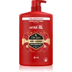 Old Spice Epic Legend sprchový gel na obličej, tělo a vlasy pro muže 1000 ml