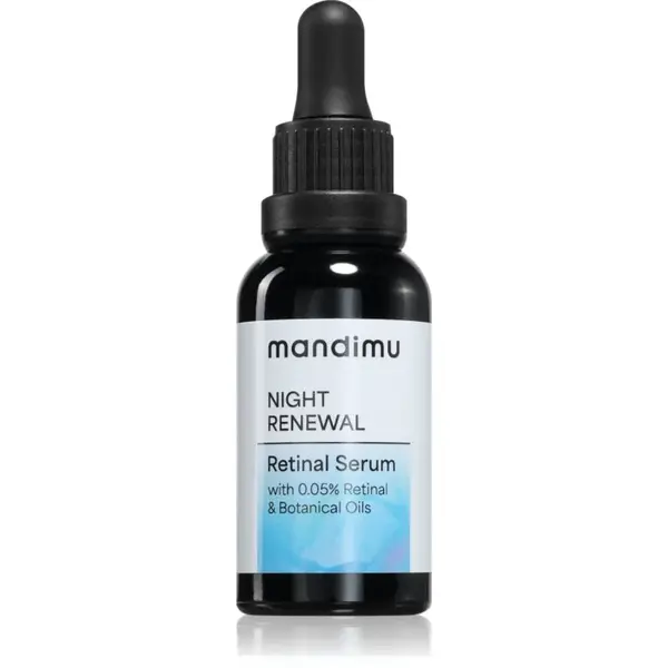 Jíme zdravě Mandimu Night Renewal Retinalové sérum noční sérum proti příznakům stárnutí 30 ml