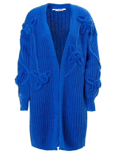 Influencer Kardigán  modrá
