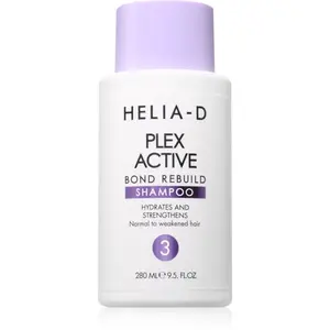 Helia-D Plex Active Bond Rebuild posilňujúci šampón pre všetky typy vlasov 280 ml