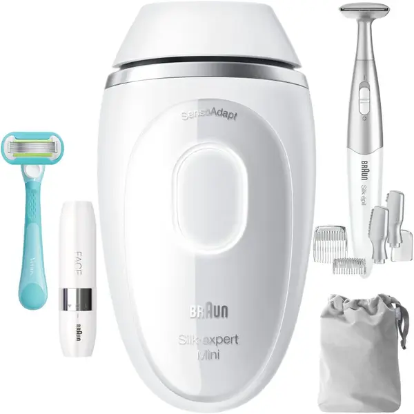 Braun IPL Silk·expert Mini PL1115 IPL epilátor na telo, tvár, oblasť bikín a podpazušia 1 ks