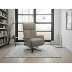 Sit & More RELAXAČNÍ KŘESLO, textil, jílová barva