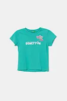 Dětské bavlněné tričko United Colors of Benetton