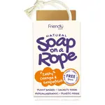 Friendly Soap Soap on a Rope Orange & Grapefruit prírodné mydlo 95 g