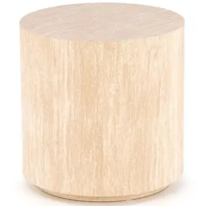 Konferenčný stolík Travertino S okrúhly travertín