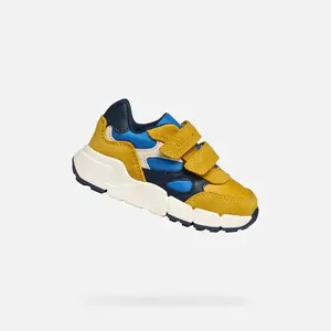 Boys first steps Geox Flexyper Yellow - Boys