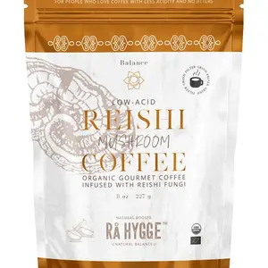 Ra Hygge BIO Peru Arabica Reishi mletá káva 227 g