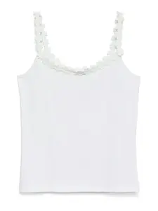 VERO MODA Top 'VMFLORA'  biela