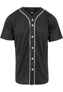 Čierne baseballové tričko