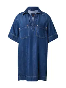 BOSS Šaty  tmavomodrá