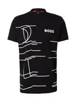BOSS Tričko 'Paddy 3'  čierna / biela