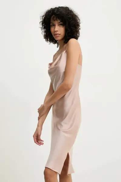 Šaty Answear.LAB béžová barva, mini