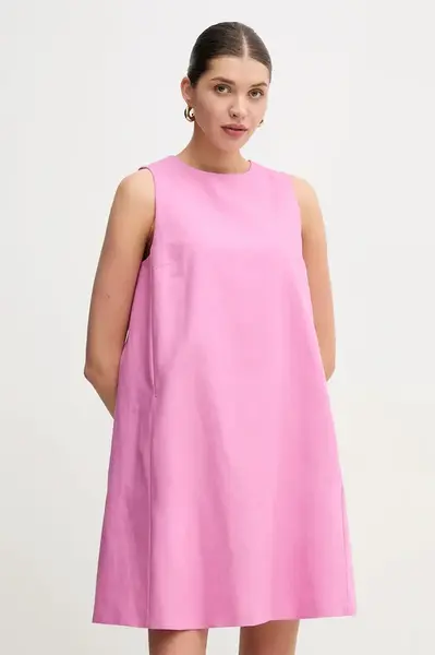 Šaty s příměsí lnu Weekend Max Mara