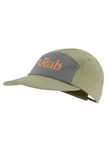 Rab Talus 5 Panel Cap light khaki/graphene Kšiltovka