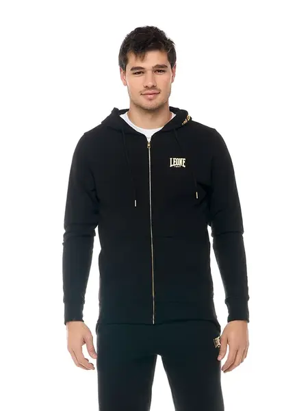 Leone Men's hooded zipsweat jacket