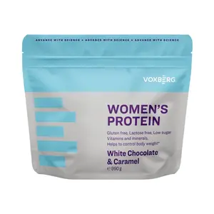 Voxberg Womens Protein 990g - bílá čokoláda, karamel
