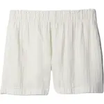 GAP CRINKLE Dámske šortky, biela, veľkosť