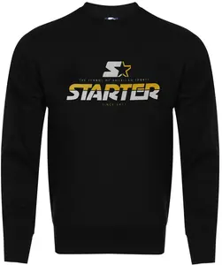 Černá mikina Starter - Barber