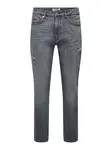 Only & Sons Džínsy 'ONSWeft'  sivý denim