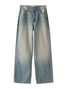 Bershka Džínsy  modrá denim