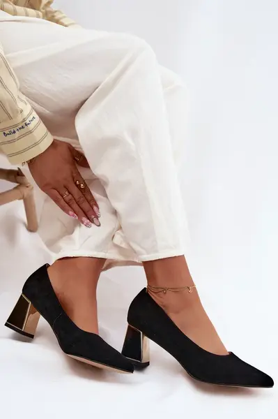 Vinceza semišové lodičky