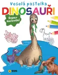 Veselá pastelka Dinosauři (Supermalování) - kniha z kategorie Omalovánky