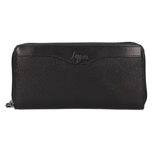 Dámská kožená peněženka Lagen Jeanette - černá