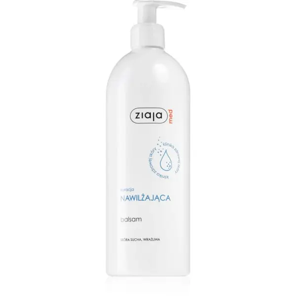 Ziaja Med Hydrating Care tělový balzám s hydratačním účinkem pro suchou a citlivou pokožku 500 ml