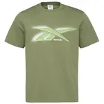 Reebok JAMES SS Pánské tričko, zelená, velikost