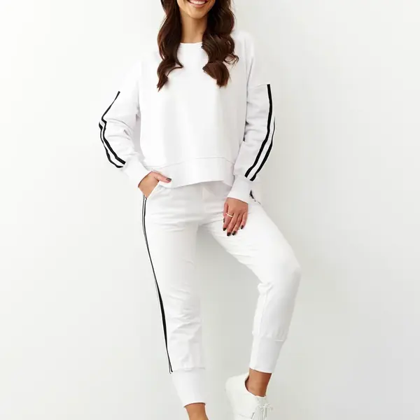 Pants white By o la la cxp1170.white