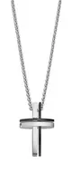 Lotus Style Ocelový náhrdelník s křížkem Men in Black LS1984-1/1