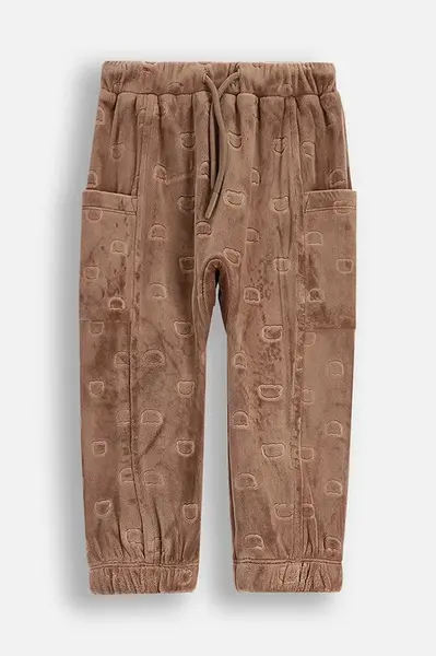 Dětské velurové tepláky Coccodrillo