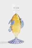 Dekorativní svícen &k amsterdam fish yellow více barev