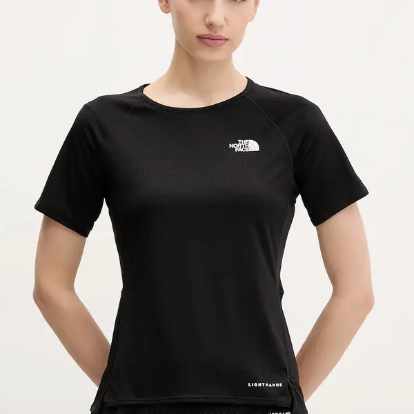 Sportovní triko The North Face Sunriser černá barva, NF0A8BBXJK31