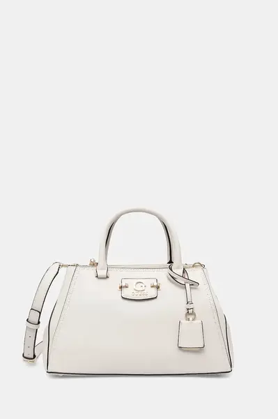 Kabelka Guess NASTRA bílá barva, HWBG96 37060