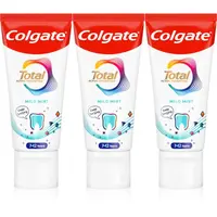 Colgate Total Junior Active Prevention Mild Mint zubní pasta pro důkladné vyčištění zubů a ústní dutiny pro děti 3x50 ml
